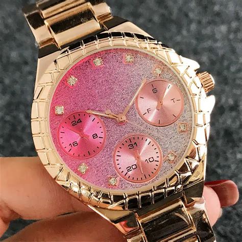 Women's Pink Designer Watches .